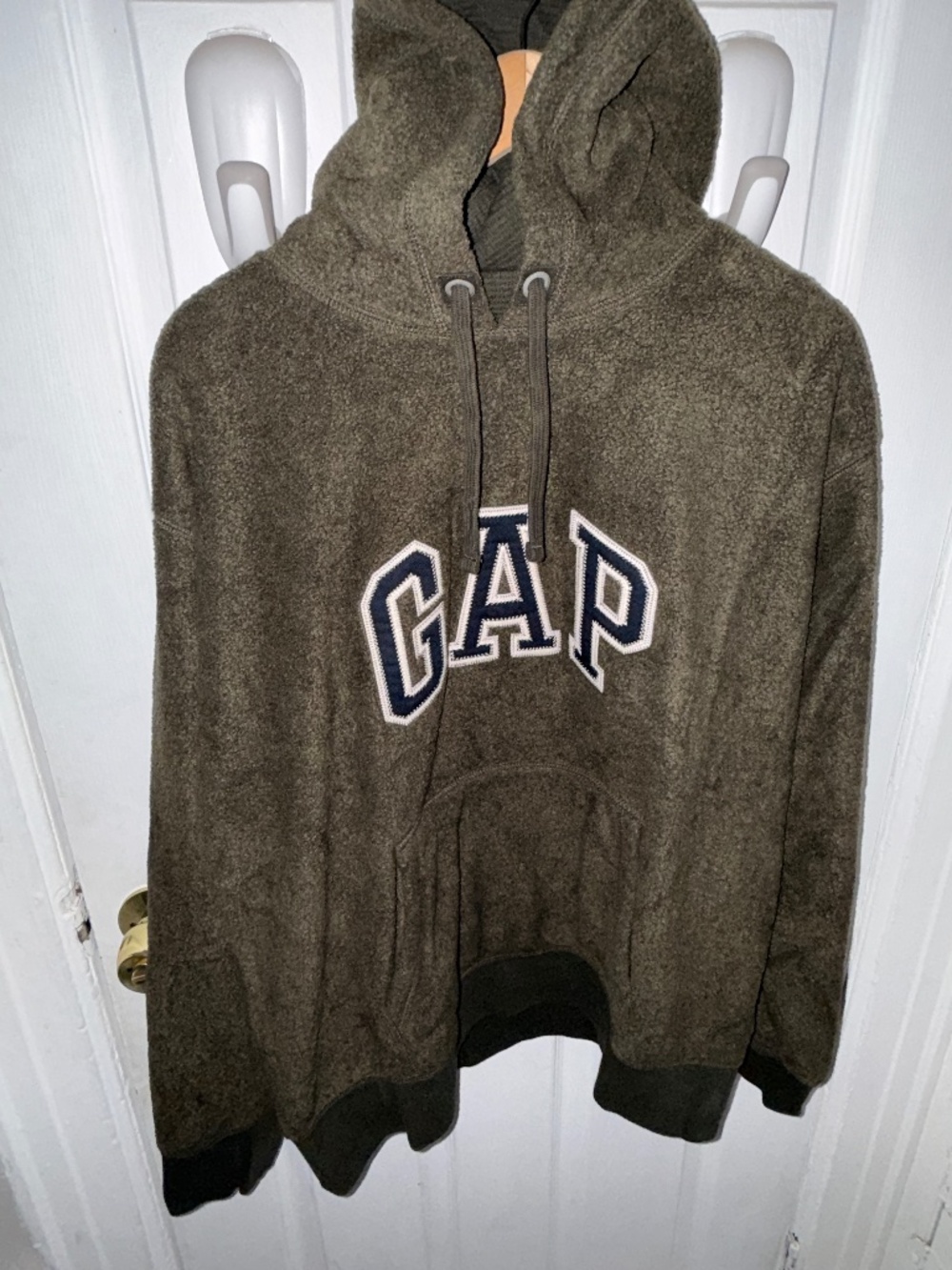 GAP hoodie, Men L, dark green